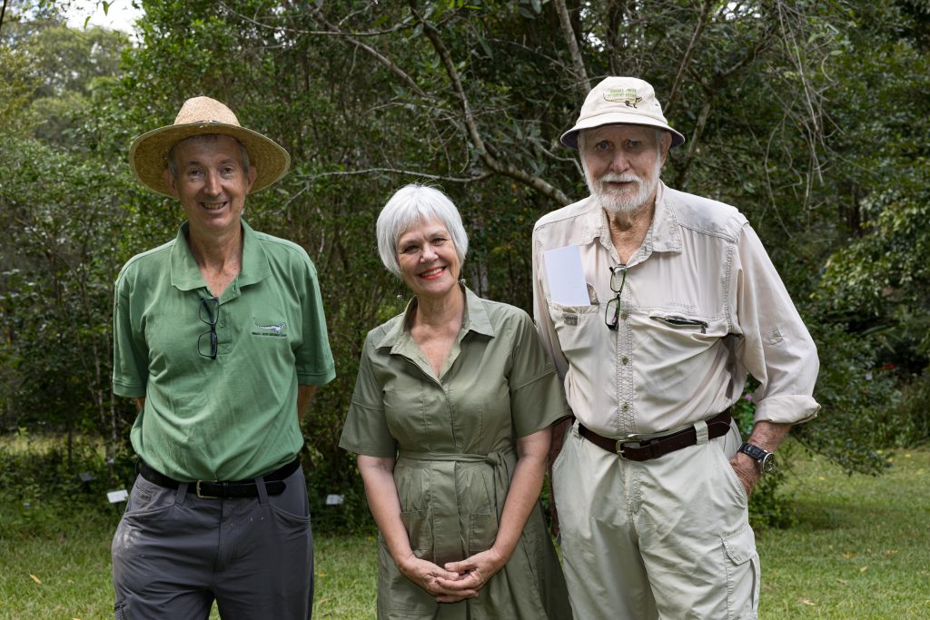 Sandy Pollock, Elizabeth Watson-Brown, Gordon Grigg